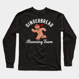 Gingerbread Running Team Long Sleeve T-Shirt